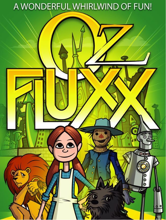Oz Fluxx board game cover
