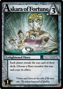 Ascension: Storm of Souls – Askara of Fortune Promo board game cover
