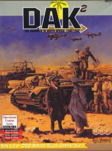 DAK2: The Campaign in North Africa, 1940-1942 board game cover