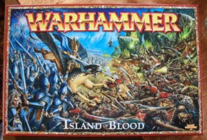 Warhammer: The Island of Blood board game cover