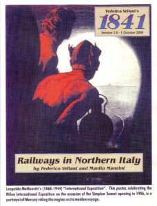 1841: Railways in Northern Italy board game cover