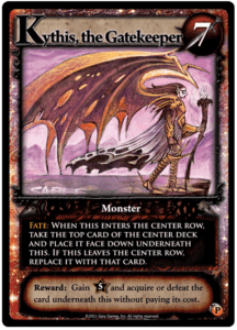 Ascension: Return of the Fallen – Kythis, the Gatekeeper Promo board game cover