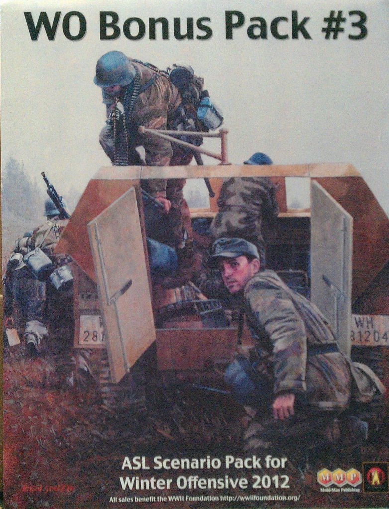WO Bonus Pack #3: ASL Scenario Pack for Winter Offensive 2012 board game cover
