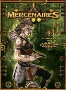 Dungeon Twister: Mercenaries board game cover