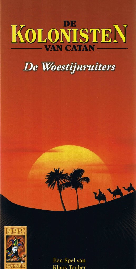 De Kolonisten van Catan: De Woestijnruiters board game cover