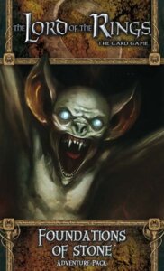 The Lord of the Rings: The Card Game – Foundations of Stone board game cover