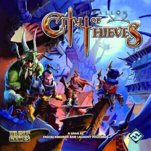 Cadwallon: City of Thieves board game cover