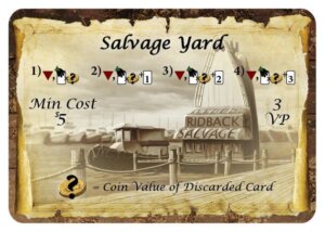 Fleet: Salvage Yard Licenses board game cover