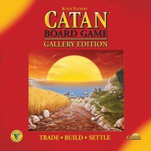 Settlers of Catan: Gallery Edition board game cover