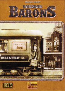 Railroad Barons board game cover