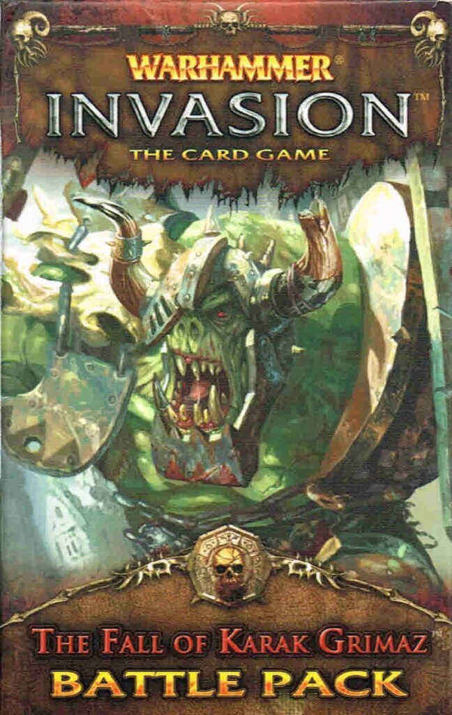 Warhammer: Invasion – The Fall of Karak Grimaz board game cover
