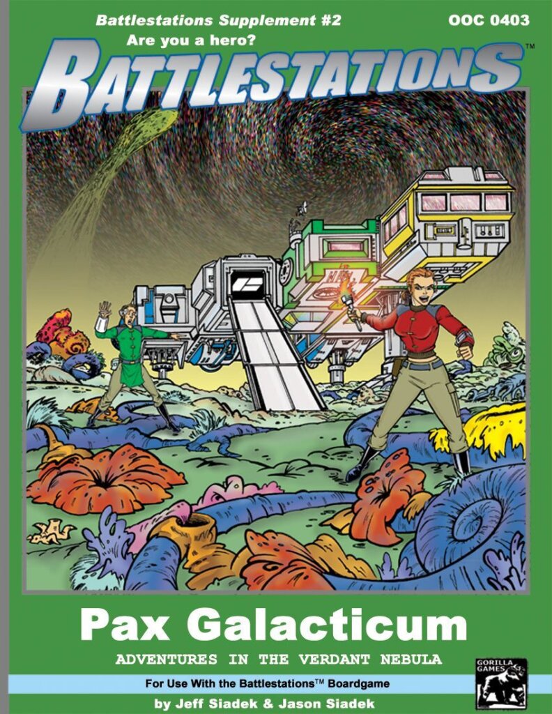 Battlestations: Pax Galacticum board game cover