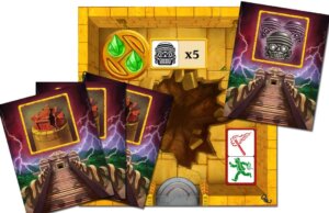 Escape: The Curse of the Temple – Queenie 1: The Pit board game cover