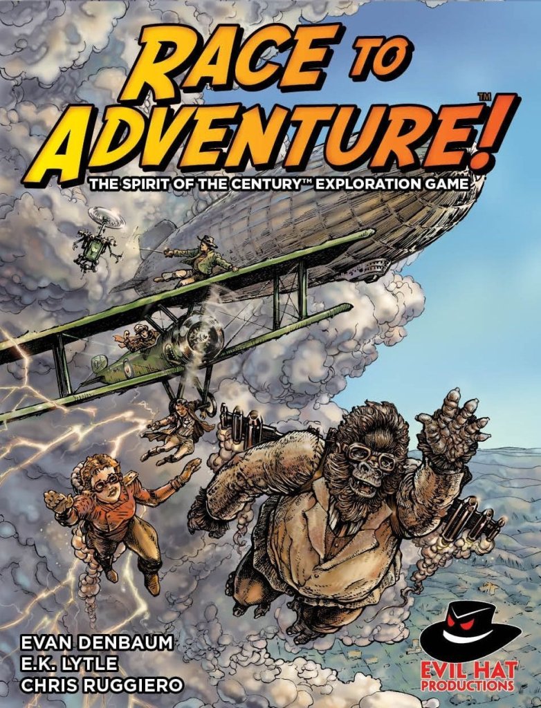 Race to Adventure: The Spirit of the Century Exploration Game board game cover
