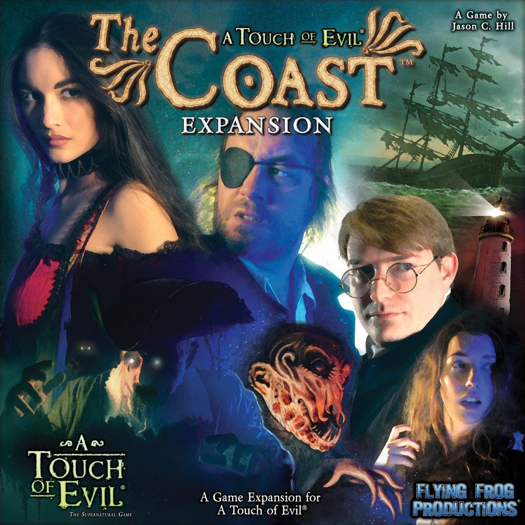 A Touch of Evil: The Coast board game cover