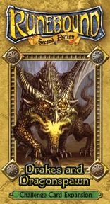 Runebound: Drakes and Dragonspawn board game cover