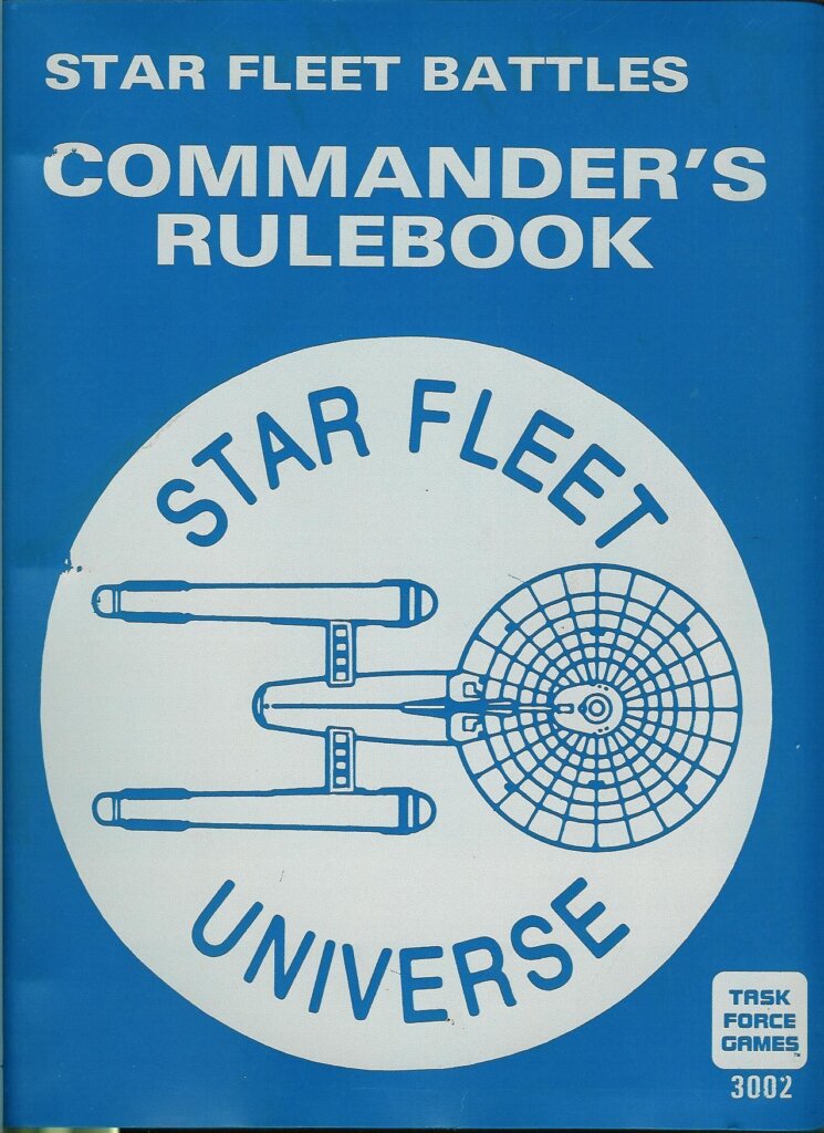 Star Fleet Battles: Commander’s Rulebook board game cover