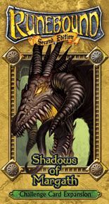 Runebound: Shadows of Margath (Second Edition) board game cover