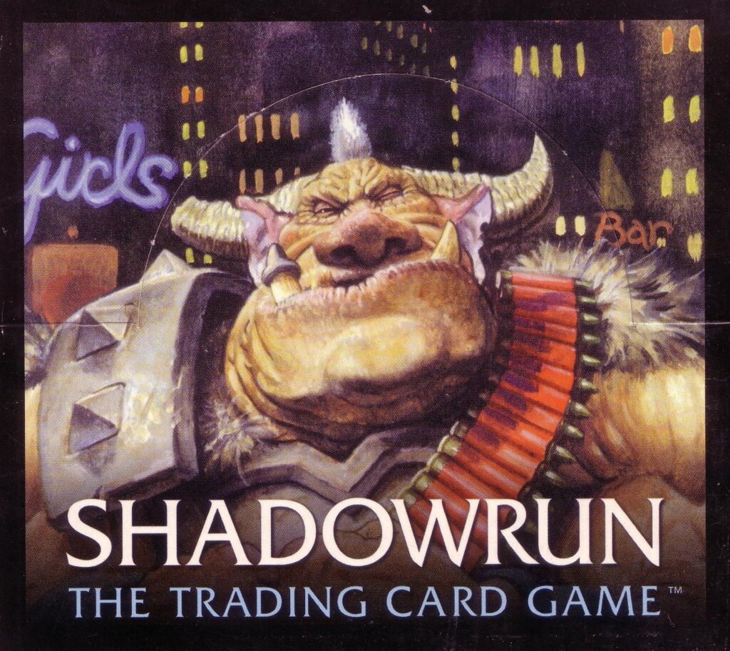 Shadowrun: The Trading Card Game board game cover