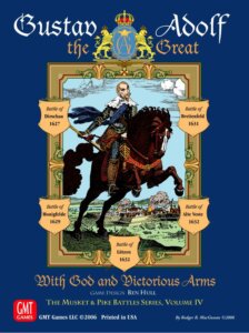 Gustav Adolf the Great: With God and Victorious Arms board game cover