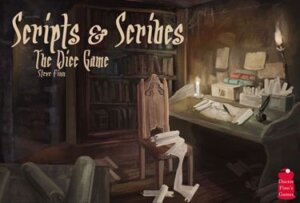 Scripts and Scribes: The Dice Game board game cover