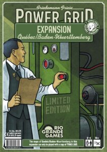 Power Grid: Québec/Baden-Württemberg board game cover