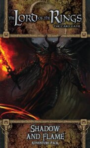 The Lord of the Rings: The Card Game – Shadow and Flame board game cover