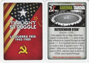 Twilight Struggle: “Referendum NATO” Promo Card board game cover