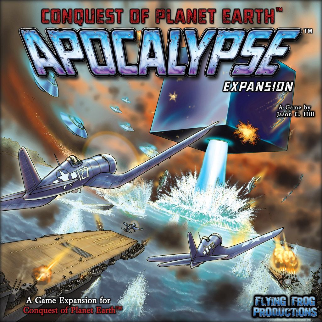 Conquest of Planet Earth: Apocalypse board game cover