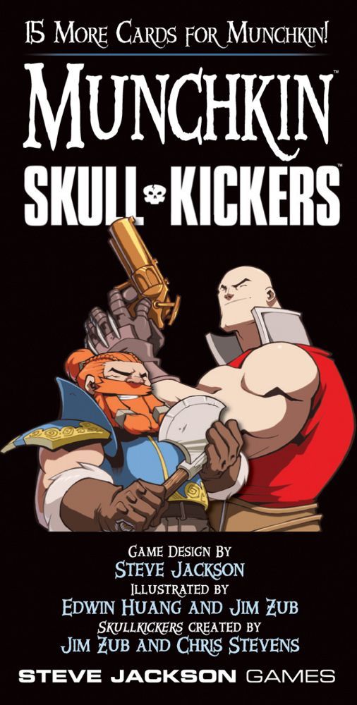 Munchkin: Skullkickers board game cover