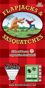 Flapjacks & Sasquatches board game cover