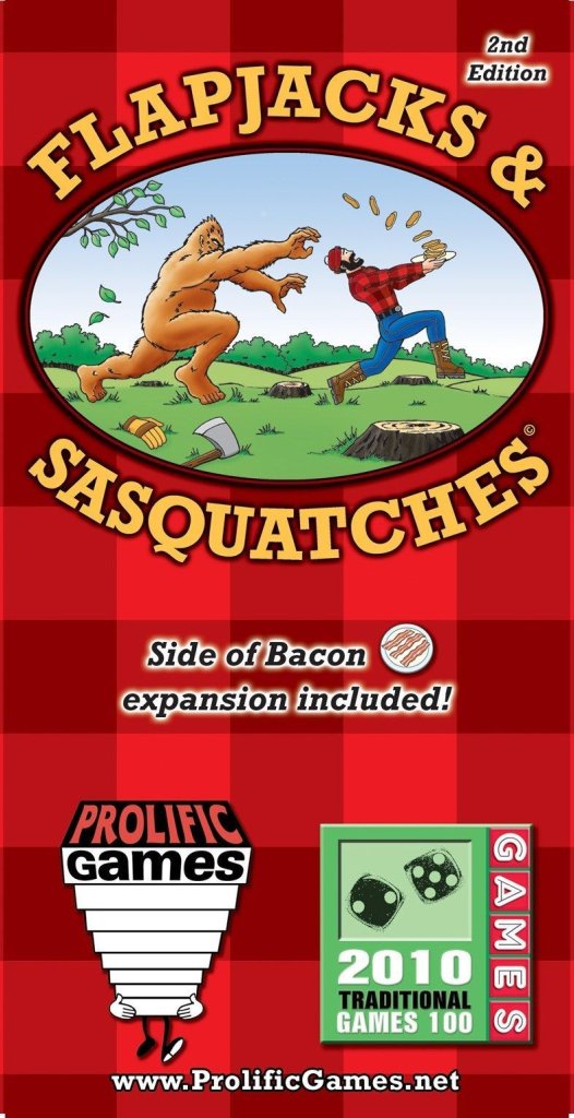 Flapjacks & Sasquatches board game cover