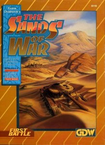 The Sands of War board game cover
