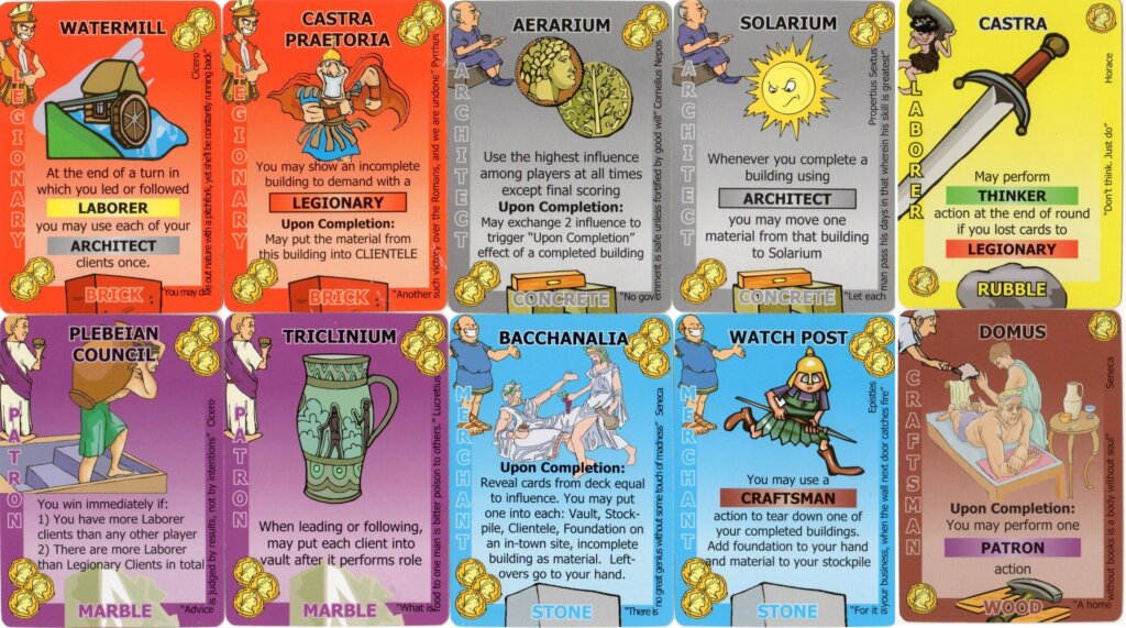 Glory to Rome: Promo Cards board game cover