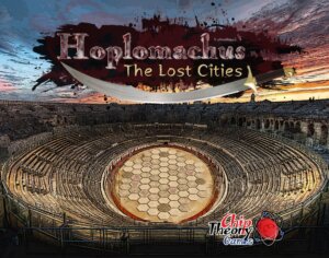 Hoplomachus: The Lost Cities board game cover