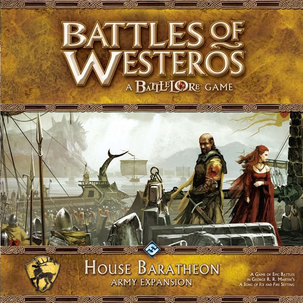 Battles of Westeros: House Baratheon Army Expansion board game cover