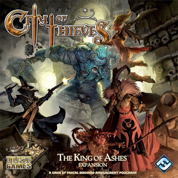 Cadwallon: City of Thieves – The King of Ashes board game cover