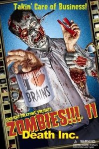 Zombies!!! 11: Death Inc. board game cover