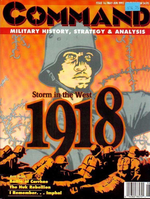 1918: Storm in the West board game cover