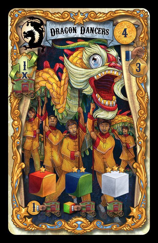 Drum Roll: Dragon Dancers board game cover