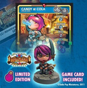 Super Dungeon Explore: Candy and Cola board game cover