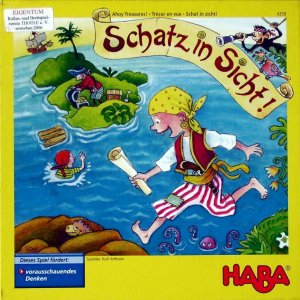 Ahoy Treasures! board game cover
