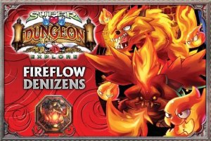 Super Dungeon Explore: Fireflow Denizens board game cover
