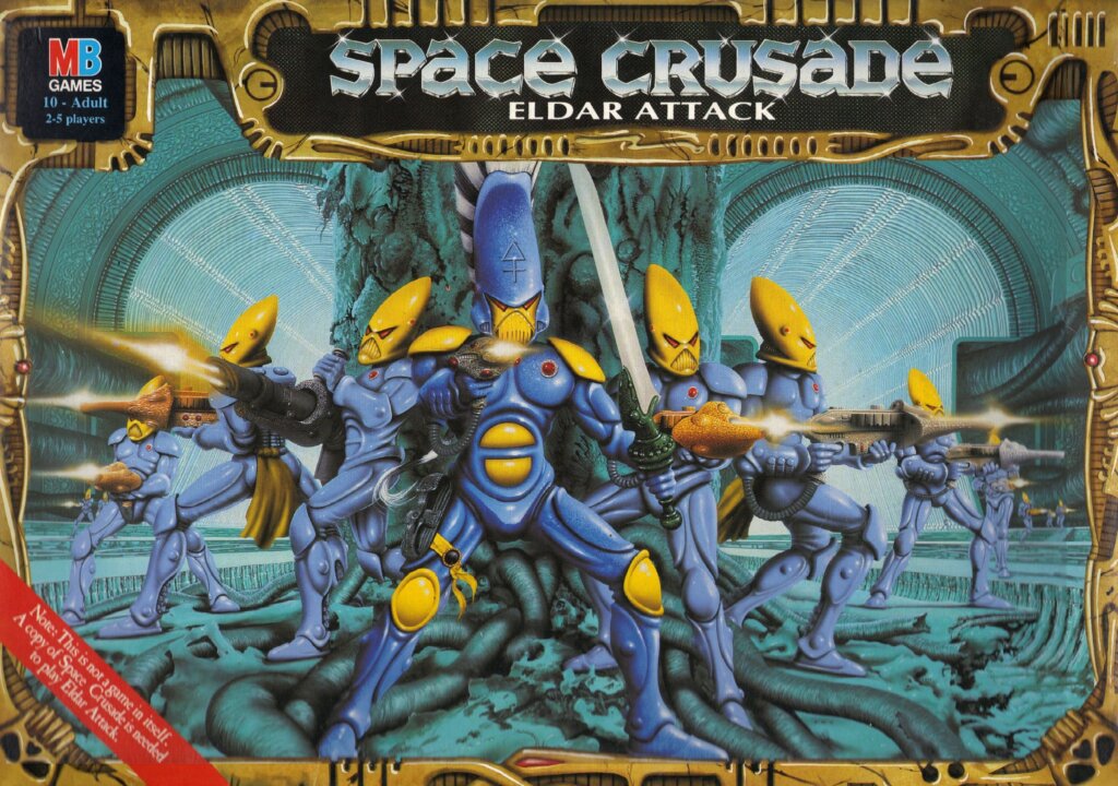 Space Crusade: Eldar Attack board game cover