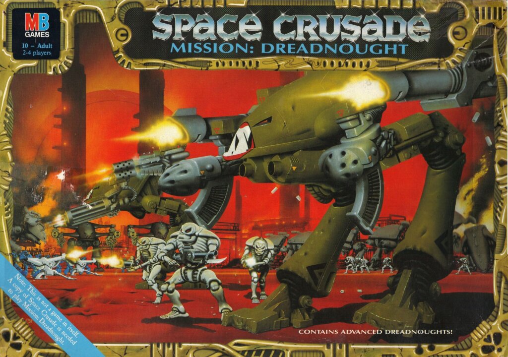 Space Crusade: Mission Dreadnought board game cover