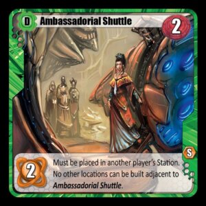 Among the Stars: Ambassadorial Shuttle board game cover