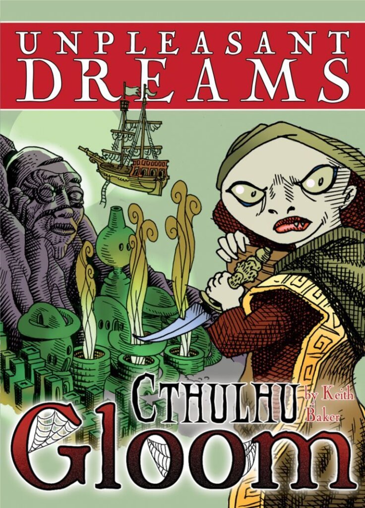 Cthulhu Gloom: Unpleasant Dreams board game cover
