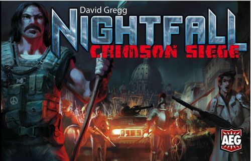 Nightfall: Crimson Siege board game cover