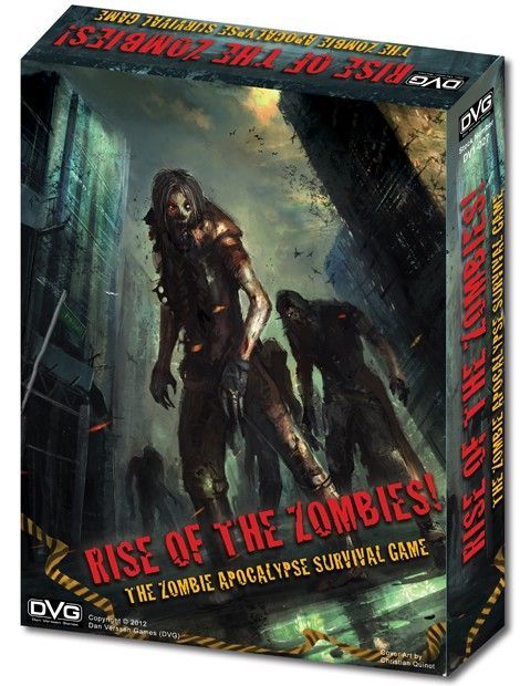 Rise of the Zombies! board game cover
