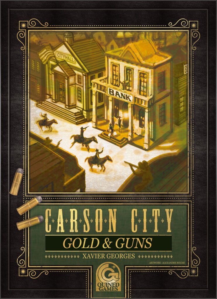 Carson City: Gold & Guns board game cover